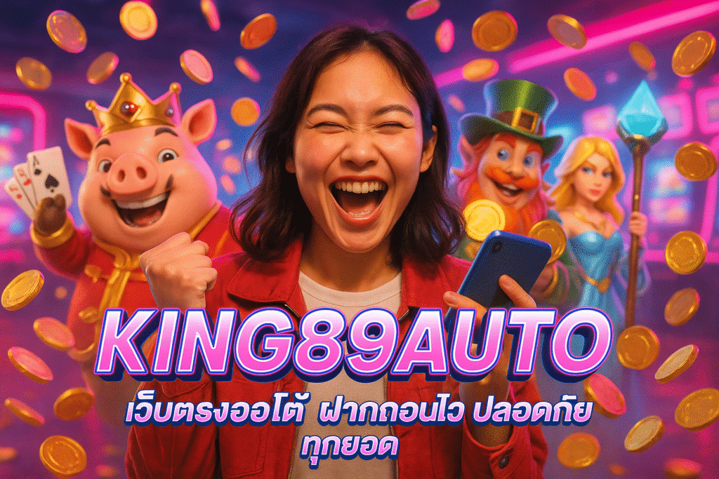 KING89AUTO เว็บตรงออโต้ ฝากถอนไว ปลอดภัยทุกยอด