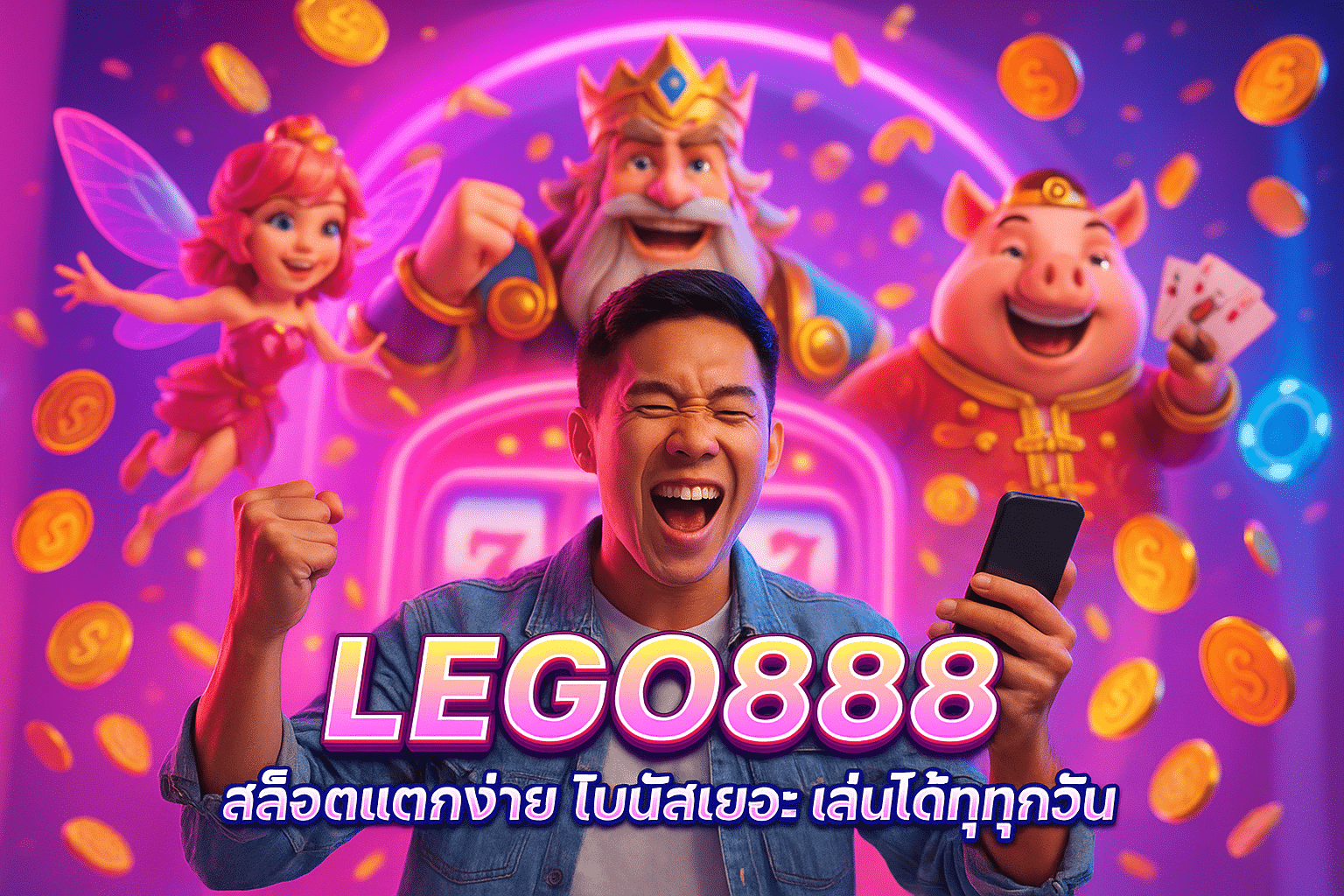 LEGO888 สล็อตแตกง่าย โบนัสเยอะ เล่นได้ทุกวัน