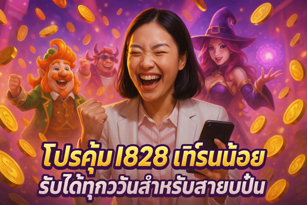 โปรคุ้ม I828 เทิร์นน้อย รับได้ทุกวันสำหรับสายปั่น