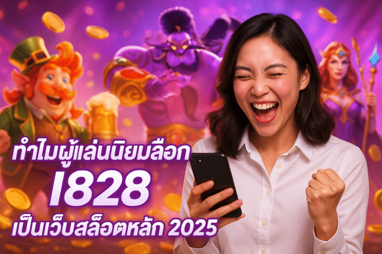 ทำไมผู้เล่นนิยมเลือก I828 เป็นเว็บสล็อตหลัก 2025